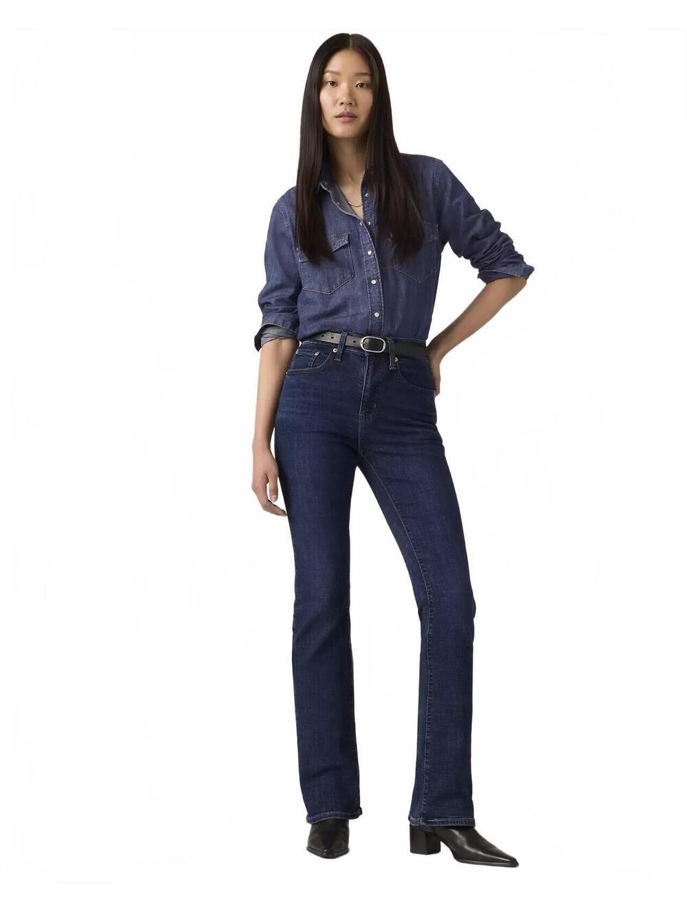 Levi’s 725 High Rise Bootcut Women’s Jeans - Dark Wash
